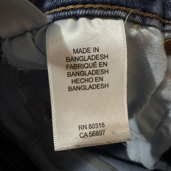 Lucky Brand Jeans Womens 26 Ankle Blue High Rise Bridgette Skinny Button Fly - Picture 7 of 14